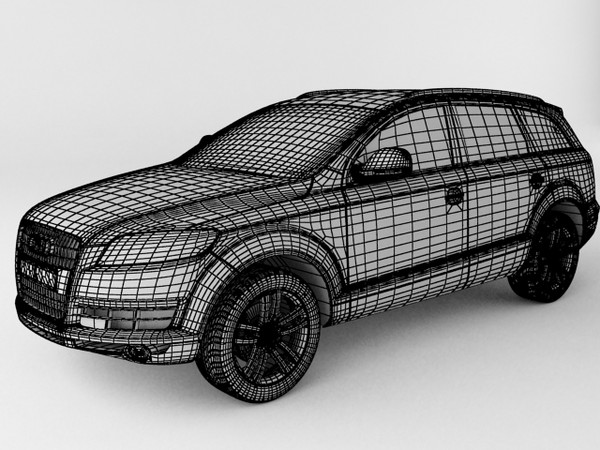 maya audi q7 - Audi Q7... by geluloid